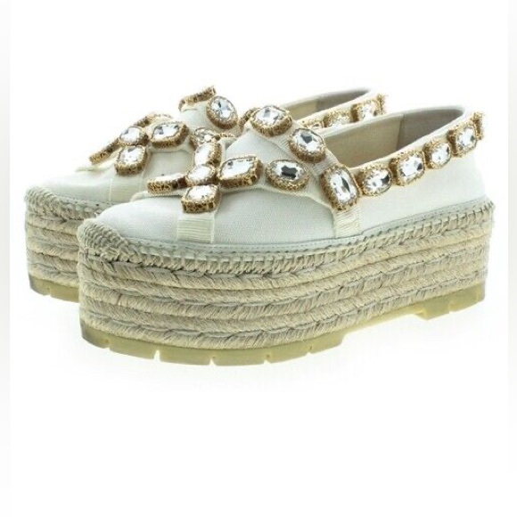 GUCCI Espadrilles WhitexIvory EU35 1/2(Approx. 21cm) 2200365879077 - Picture 8 of 11